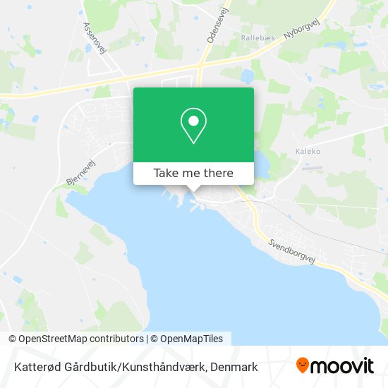 Katterød Gårdbutik / Kunsthåndværk map