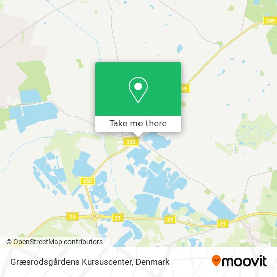 Græsrodsgårdens Kursuscenter map
