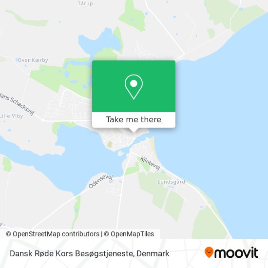 Dansk Røde Kors Besøgstjeneste map