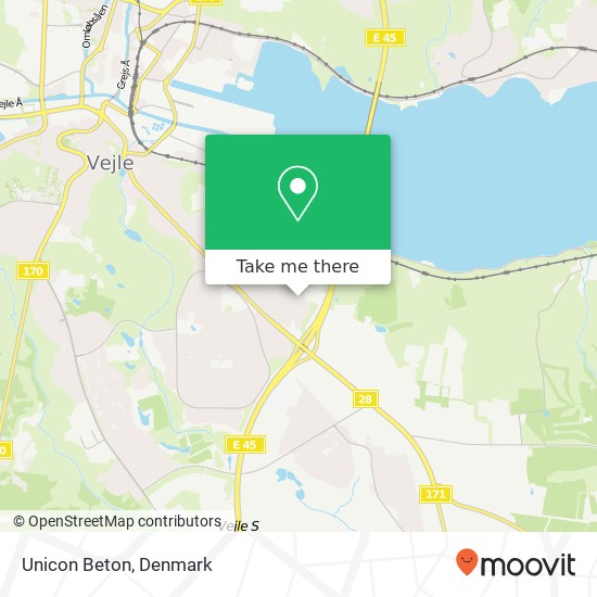 Unicon Beton map