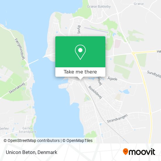How get to Unicon Beton in Frederikssund by or Bus?
