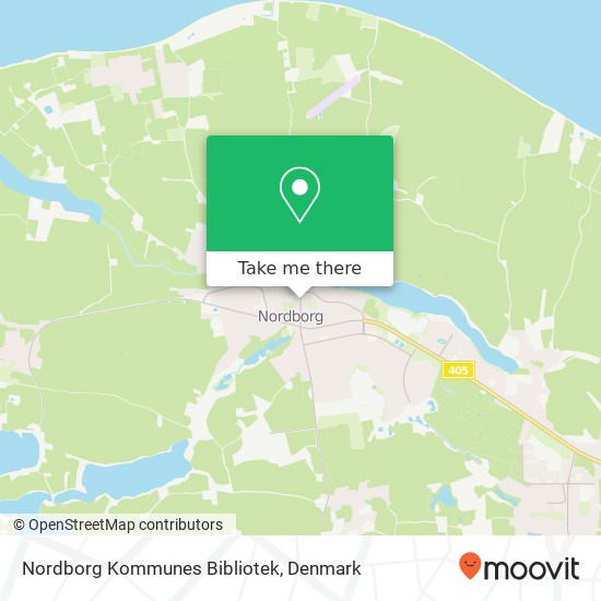 Nordborg Kommunes Bibliotek map