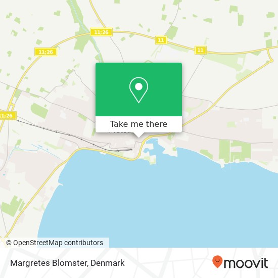 Margretes Blomster map