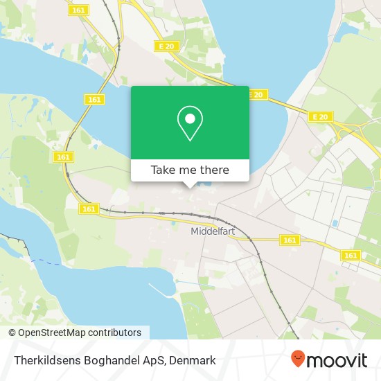 Therkildsens Boghandel ApS map