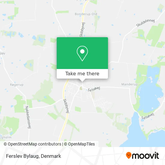 Ferslev Bylaug map