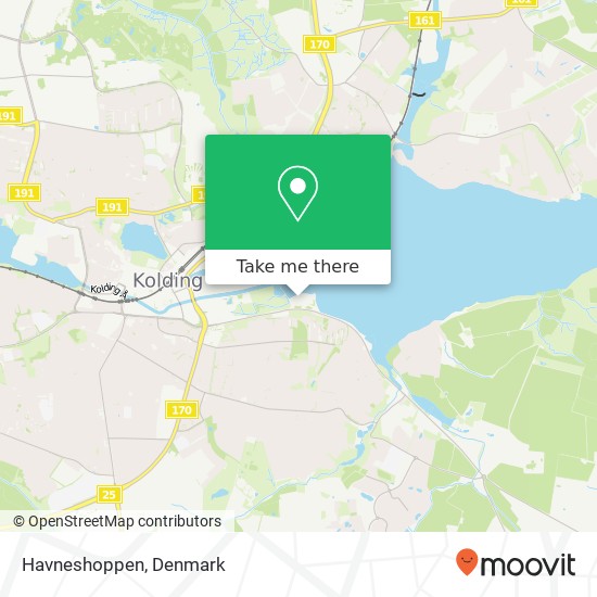 Havneshoppen map