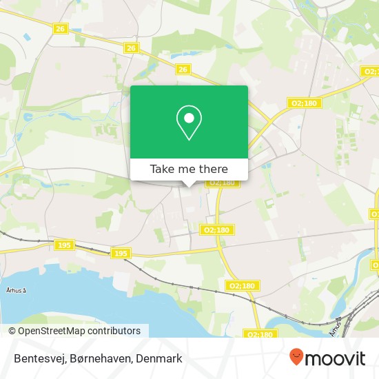 Bentesvej, Børnehaven map