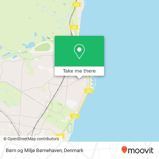 Børn og Miljø Børnehaven map