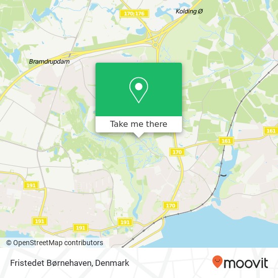 Fristedet Børnehaven map