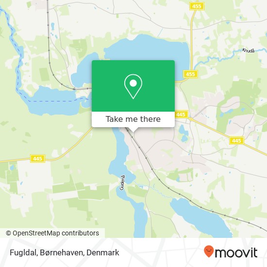 Fugldal, Børnehaven map