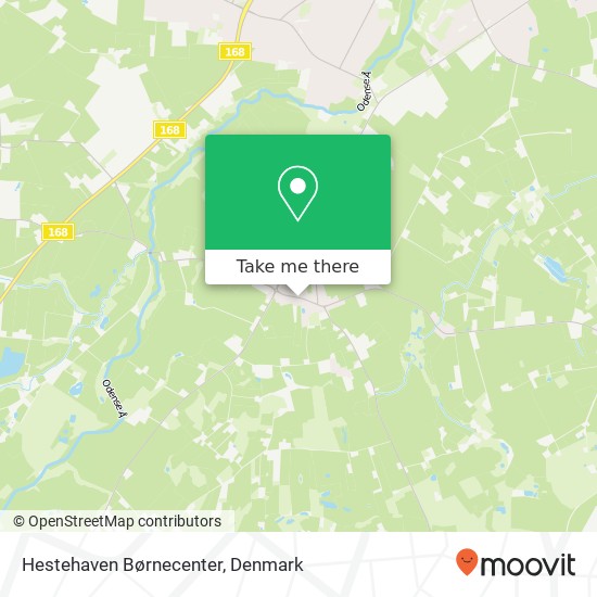 Hestehaven Børnecenter map