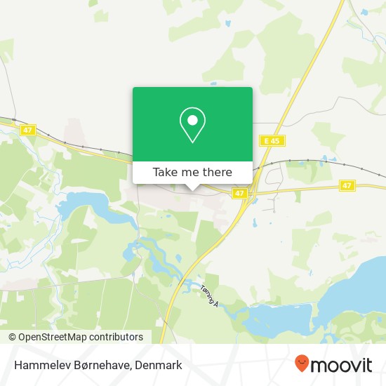 Hammelev Børnehave map