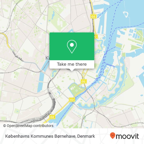 Københavns Kommunes Børnehave map