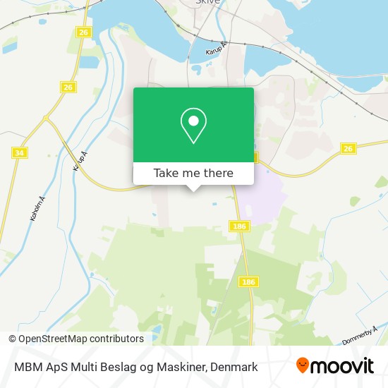 MBM ApS Multi Beslag og Maskiner map