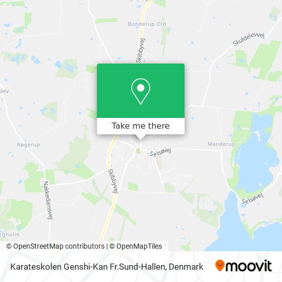 Karateskolen Genshi-Kan Fr.Sund-Hallen map