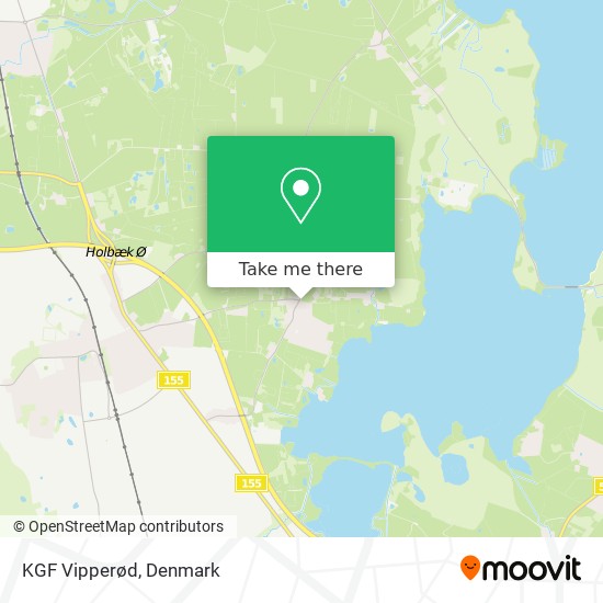 KGF Vipperød map