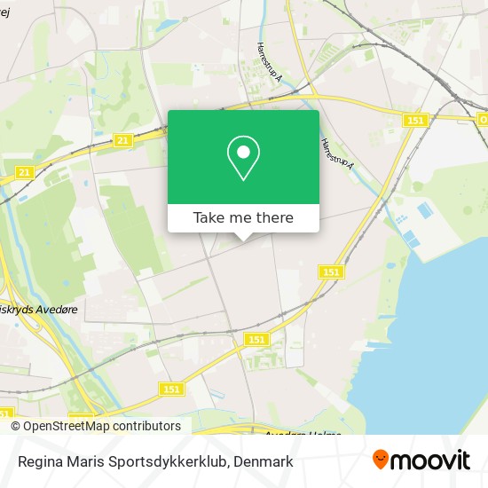 Regina Maris Sportsdykkerklub map