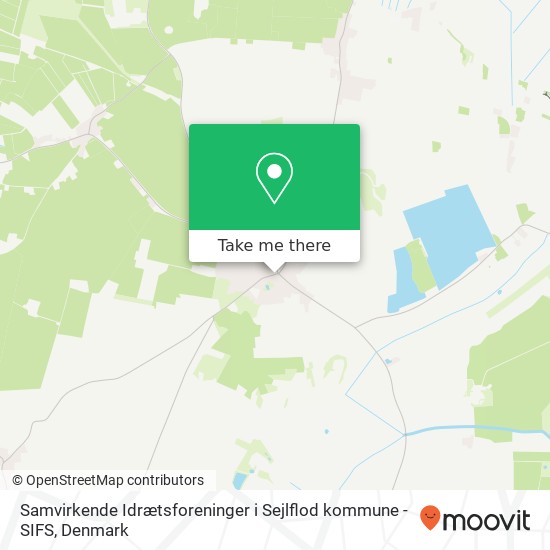 Samvirkende Idrætsforeninger i Sejlflod kommune - SIFS map
