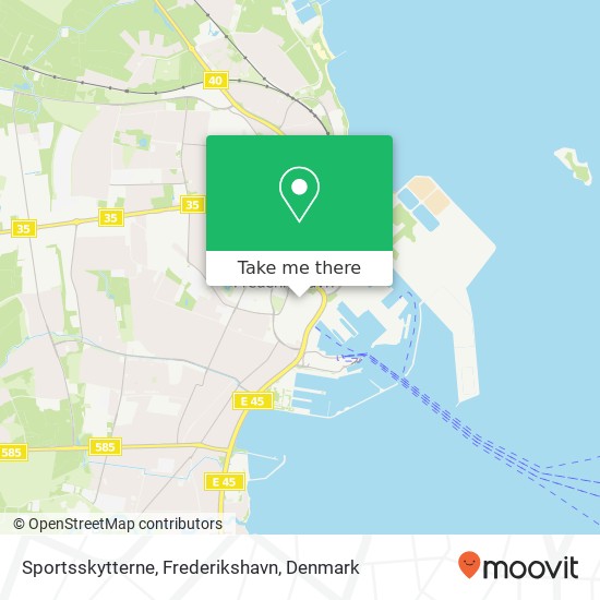Sportsskytterne, Frederikshavn map