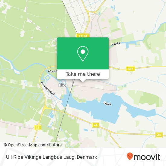Ull-Ribe Vikinge Langbue Laug map