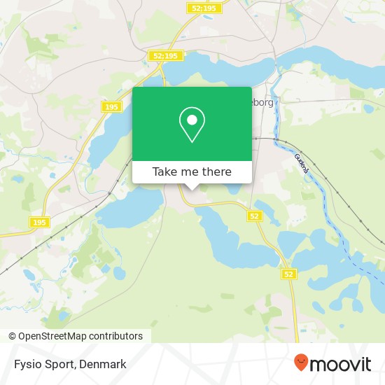 Fysio Sport map