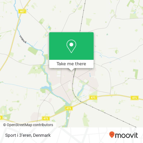 Sport i 3'eren map