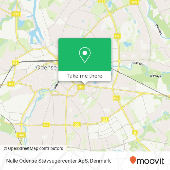 Nalle Odense Støvsugercenter ApS map