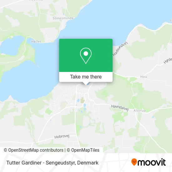 Tutter Gardiner - Sengeudstyr map