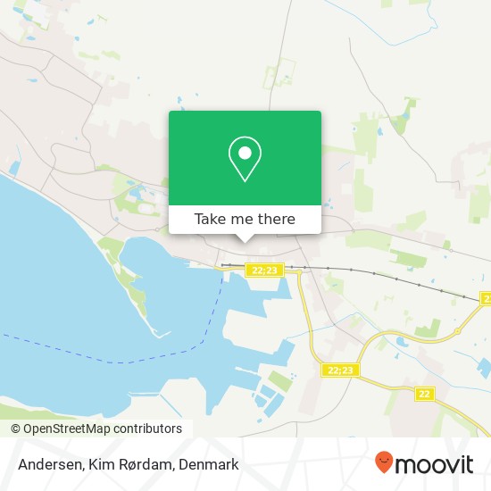 Andersen, Kim Rørdam map