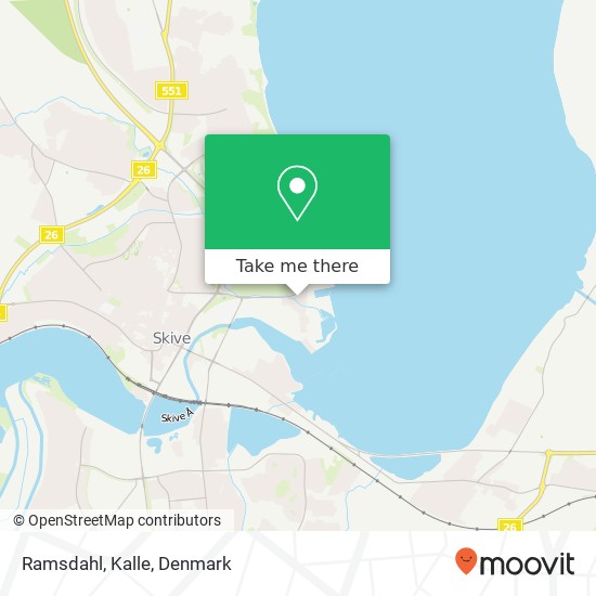 Ramsdahl, Kalle map
