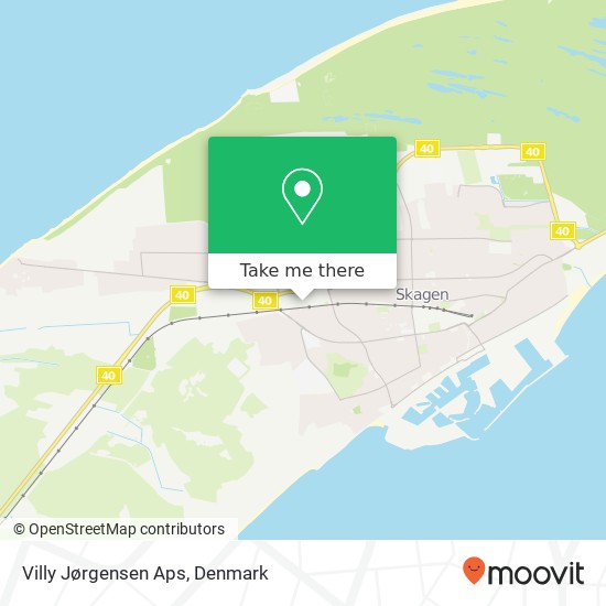 Villy Jørgensen Aps map