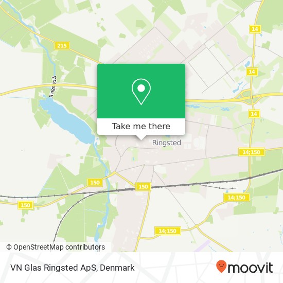 VN Glas Ringsted ApS map