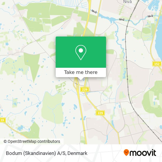 Bodum (Skandinavien) A/S map