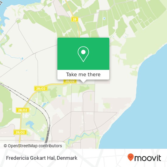 Fredericia Gokart Hal map