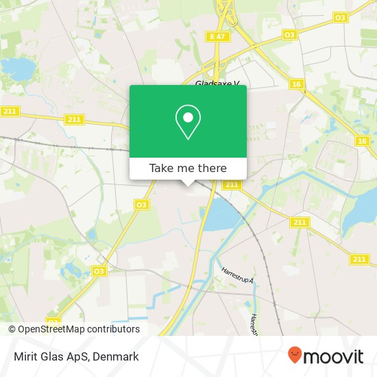 Mirit Glas ApS map