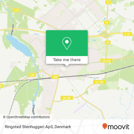 Ringsted Stenhuggeri ApS map