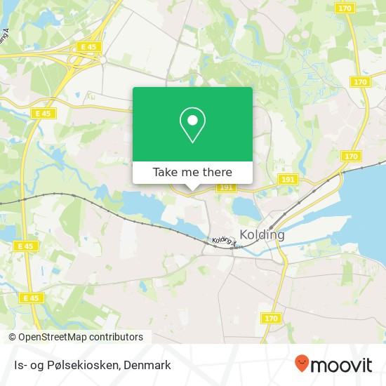 Is- og Pølsekiosken map