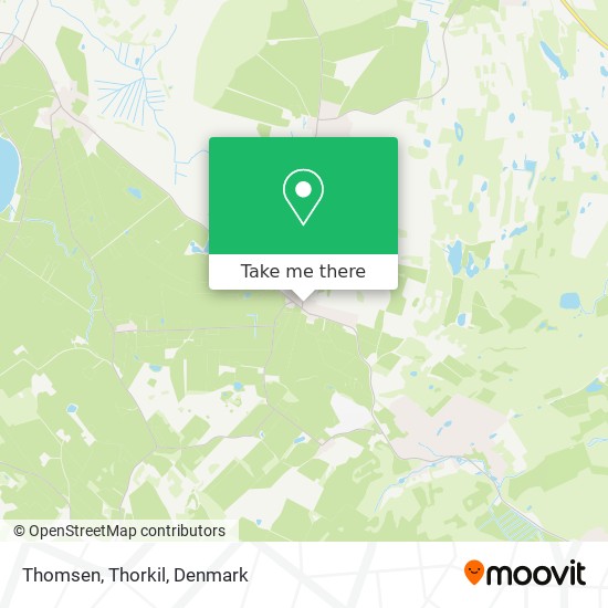 Thomsen, Thorkil map