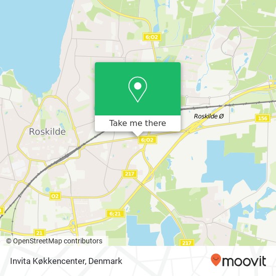 Invita Køkkencenter map