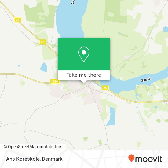 Ans Køreskole map