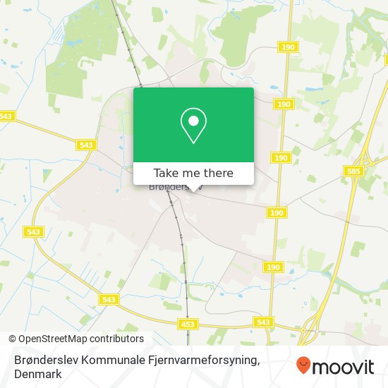 Brønderslev Kommunale Fjernvarmeforsyning map