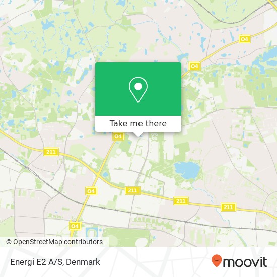 Energi E2 A/S map