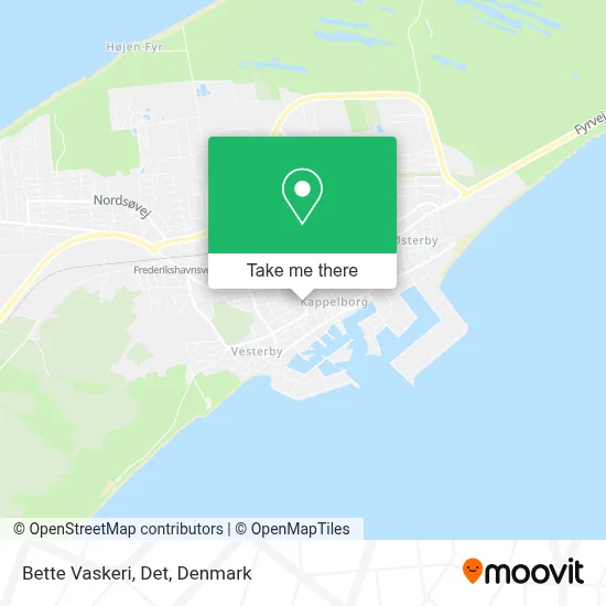 Bette Vaskeri, Det map