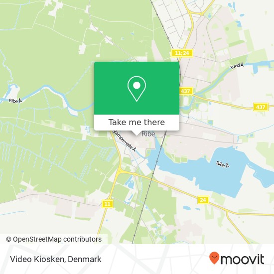 Video Kiosken map