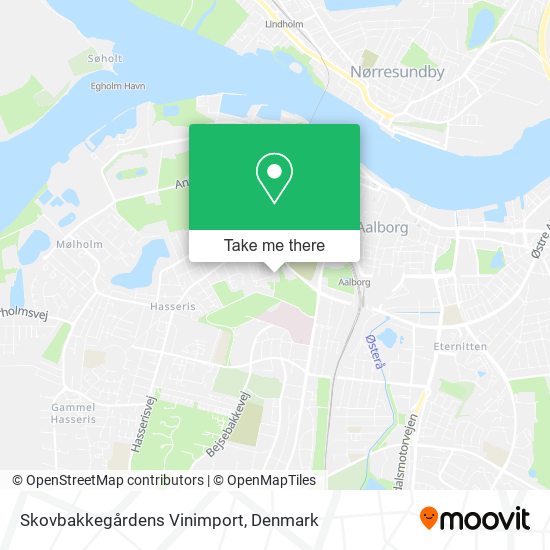 Skovbakkegårdens Vinimport map