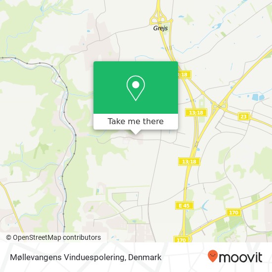 Møllevangens Vinduespolering map