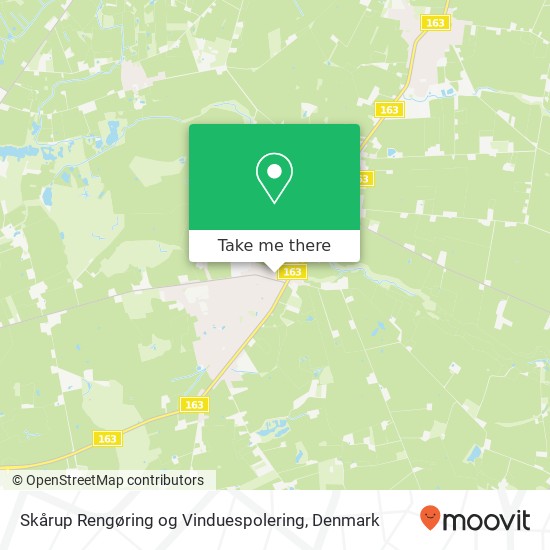 Skårup Rengøring og Vinduespolering map