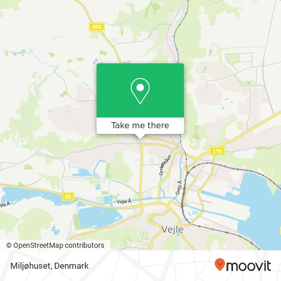 Miljøhuset map