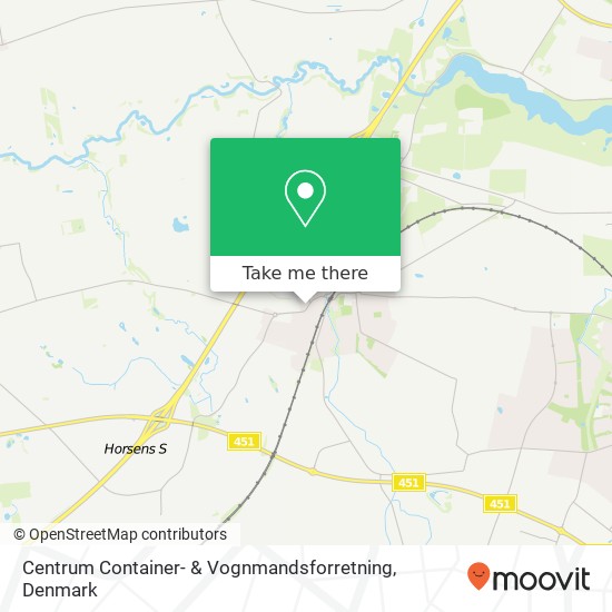 Centrum Container- & Vognmandsforretning map