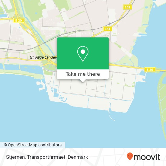 Stjernen, Transportfirmaet map